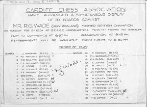 Cardiff City FC - Chess Club 