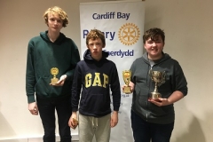 UNDER 15 PRIZE WINNERS